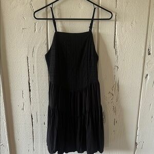 Wild Fable Black Spaghetti Strap Mini Sundress